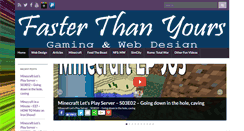 Desktop Screenshot of fasterthanyours.com